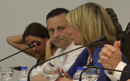 Mónica Becerra rompe la disciplina de voto del PP porque «La Línea siempre será lo más importante»