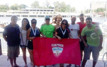 El Club Natación San Roque termina exitosamente el campeonato de Andalucía de aguas abiertas