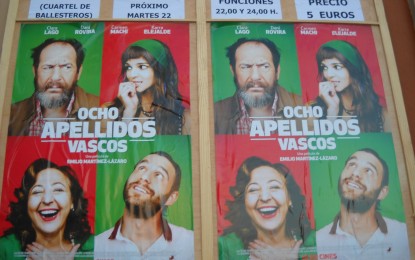La película española más taquillera del año, ‘Ocho apellidos vascos’, disponible desde hoy en el cine de verano