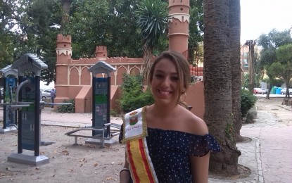 Paula Martínez Jiménez, futura Reina de la Feria de La Línea, ilusionada