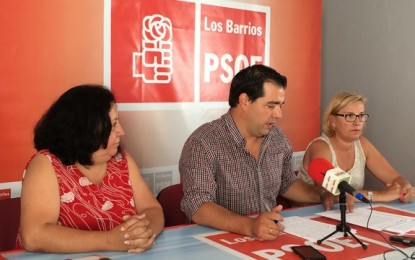 El PSOE de Los Barrios acusa a Romero de ocultar información al pleno y retrasar el pago de los complementos por baja a los trabajadores