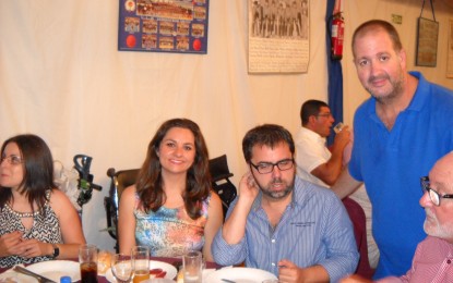 Javier Cozar: «Estoy satisfecho con la cantidad de comensales en la cena benéfica de Ademcg»