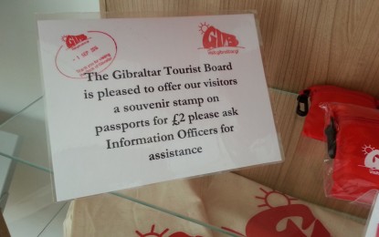 Costa da la bienvenida al nuevo sello de pasaportes como recuerdo para turistas de Gibraltar