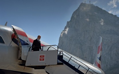 El Príncipe de Kent visita Gibraltar