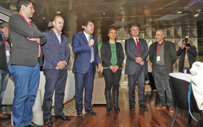 Conferencia en Gibraltar de la Asociación de la Prensa Deportiva