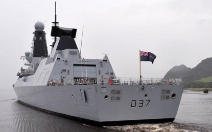 El HMS Duncan atracará en Gibraltar en su misión inaugural