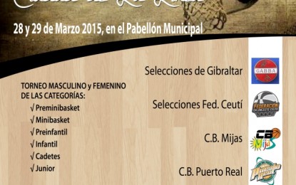 Este fin de semana será el VI Torneo de Baloncesto Semana Santa Ciudad de La Línea