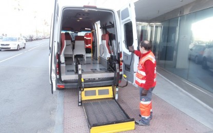 Cruz Roja Española ofrece su servicio de Transporte Adaptado para las elecciones del 22 de marzo