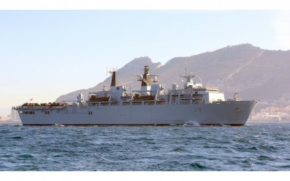 El buque insignia de la Royal Navy atracará en Gibraltar