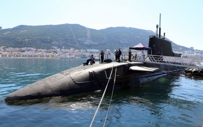 El HMS Astute, submarino de ataque de la Royal Navy, llega a Gibraltar
