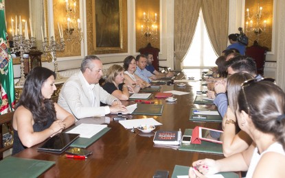 Irene García presenta el equipo de gobierno de Diputación para el mandato corporativo 2015-2019
