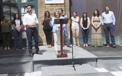 Irene García mantiene su primera toma de contacto con plantilla y representantes sindicales de Diputación