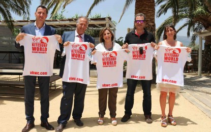Diputación de Cádiz respalda el Campeonato del Mundo de Kitesurf, este mes en Tarifa