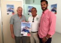 Pepe Gallego, Helenio Lucas, y Mario Fernández presentan el VI torneo de rugby “memorial Mauricio Gallego Soro”