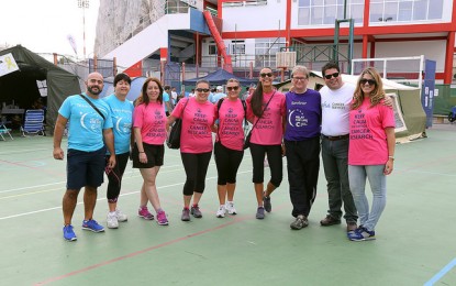 Fabian Picardo participa activamente en la campaña contra el cáncer en Gibraltar
