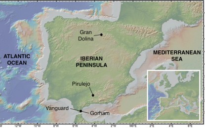 Nuevos indicios del comportamiento contaminante de los Neandertales en Atapuerca y Gibraltar
