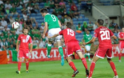 Digna derrota de Gibraltar (0-4) ante la República de Irlanda en Faro