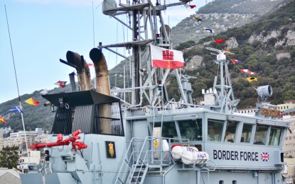 Llegada del nuevo Gobernador de Gibraltar y Comandante en Jefe de las Fuerzas Armadas Británicas en Gibraltar