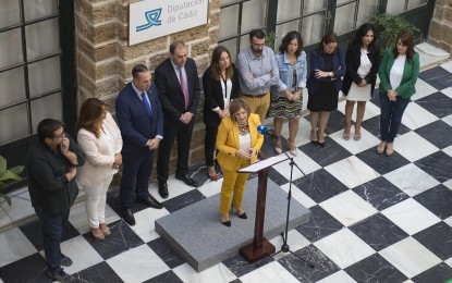 Irene García destaca que la Diputación ha “recuperado el pulso” en el balance de cien días de gobierno