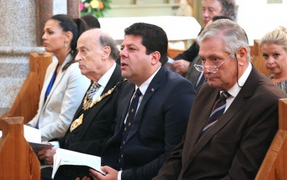Misa en Fulham por el 75 aniversario de los evacuados de Gibraltar en la Segunda Guerra Mundial