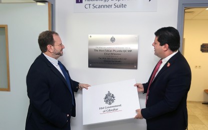 Inauguración de la nueva Unidad de Tomografía del Hospital de St Bernard