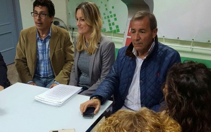 María Naval realiza mesa de trabajo con el PSOE de La Línea