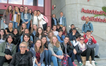 Estudiantes de Francia visitan la Autoridad Portuaria de la Bahía de Algeciras