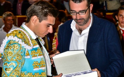 Diego Luque, ganador de la Final del Certamen de Escuelas Taurinas de Diputación, celebrada en Sanlúcar