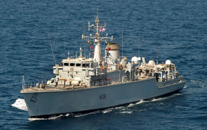 El HMS Atherstone recala en Gibraltar tras tres años y medio de despliegue en el golfo Pérsico