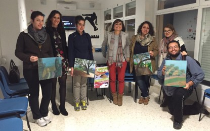 Isabel María Moya clausura un taller de pintura joven en San José del Valle