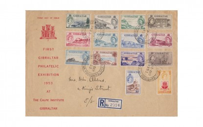 La Oficina Filatélica de Gibraltar lanza su colección de los sellos emitidos en 2015