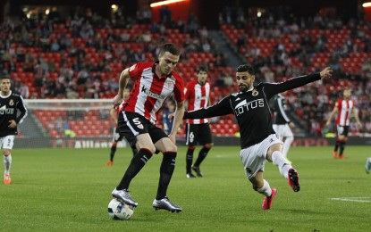 El Ath.Bilbao impone su superioridad ante la Balona (6-0)