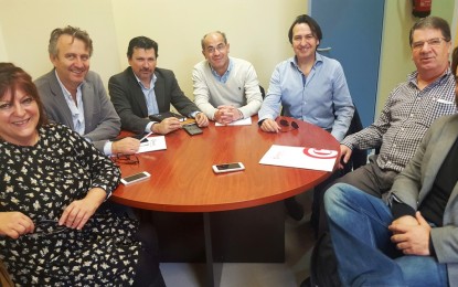 El PSOE de La Línea pide soluciones para el comercio a Jaime Chacón