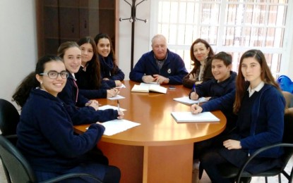 Alumnos del colegio Inmaculada elaboran un proyecto para la implantación en el municipio de huertos sociales