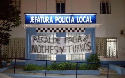Para SPLL Juan Franco «no soluciona el conflicto de la policía local y demuestra su mala gestión parcheando»