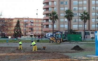 Mantenimiento Urbano, Limpieza y Playas desarrollan una campaña de choque en los litorales de Poniente y Levante