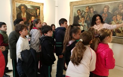 Comienza la labor divulgativa del nuevo Museo Cruz Herrera entre los escolares