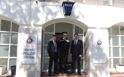 La nueva estación de la Royal Police de Gibraltar abrió hoy oficialmente al público