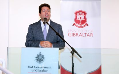 Recepción del National Day en Gibraltar