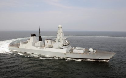 El buque HMS Daring hace parada en Gibraltar