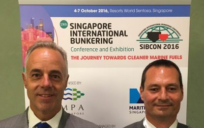 La Autoridad Portuaria de Gibraltar asiste a la Conferencia Internacional sobre Bunkering de Singapur (SIBCON)
