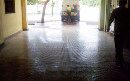 Tareas de limpieza intensiva en la zona de La Velada