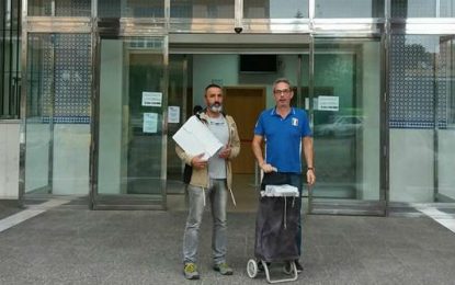 Los sindicatos presentaron esta mañana las demandas contra Franco en los Juzgados de Algeciras