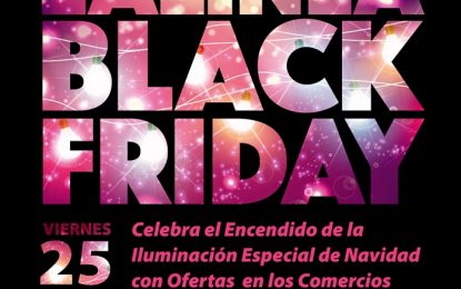 Comercio confirma la celebración del “Black Friday”, con descuentos especiales por parte del sector comercial de la ciudad