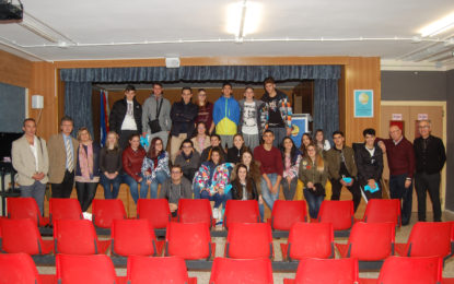 Encuentro educativo de estudiantes del Antonio Machado y de Gibraltar College
