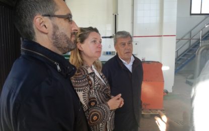 El alcalde participa en la jornada de puertas abiertas de la Estación Depuradora con motivo del Día Mundial del Agua