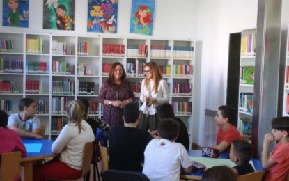 Alumnos del colegio Gibraltar participan en la primera sesión de la actividad de animación a la lectura “El monstruo y la bibliotecaria”