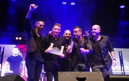 El grupo gibraltareño Jetstream ganó anoche el Gibraltar International Song Festival