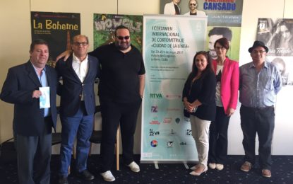 Catorce cortos abrirán la jornada inaugural del I Certamen Internacional de Cortometrajes “Ciudad de La Línea” que comienza hoy