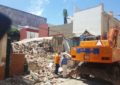 Disciplina Urbanística acomete el derribo de un patio vecinal en la calle San José